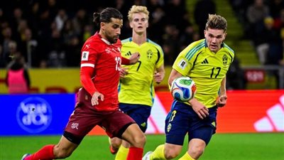 بث مباشر مباراة السويد وسويسرا اليوم في تصفيات أوروبا مع القنوات الناقلة
