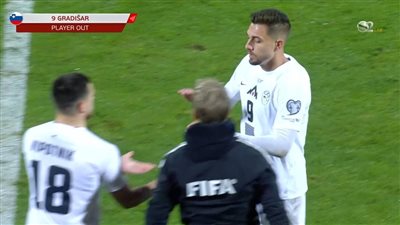 بعد ظهوره أمام كوسوفو.. جراديشار أول لاعب بالدوري المصري يشارك في تصفيات أوروبا