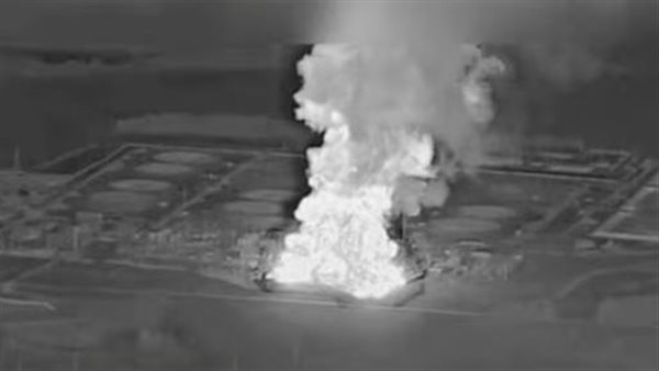 قصف مواقع روسية