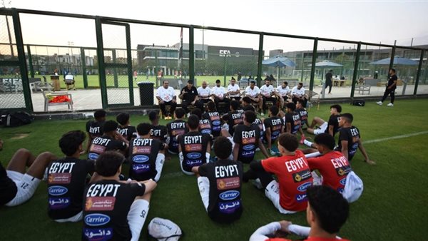 مران منتخب مصر للشباب 