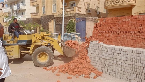 جانب من الإزالات