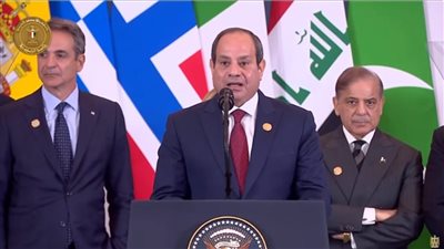 السيسي: العالم اليوم أمام فرصة تاريخية وربما تكون الأخيرة لتحقيق شرق أوسط خالٍ مما يهدد استقراره