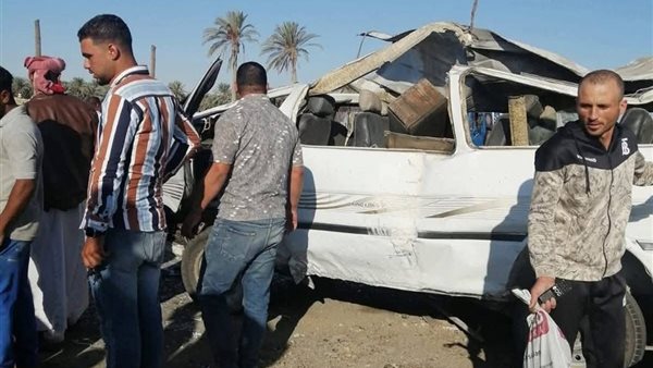 حادث تصادم سيارتين