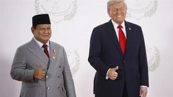 ترامب ورئيس إندونيسيا