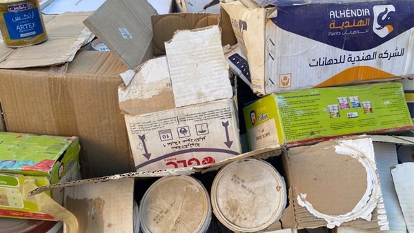 جانب من المضبوطات