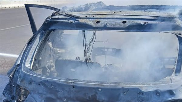 احتراق سيارة