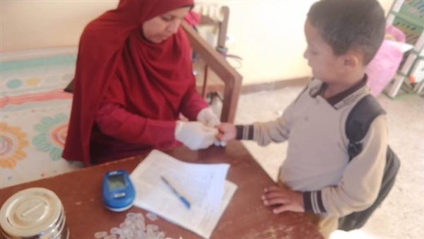 جانب من الكشف الطبي