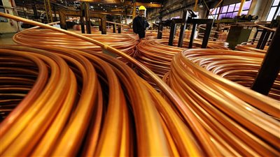أسعار النحاس تتجه نحو 12 ألف دولار للطن بعد إشارات خفض الفائدة في أمريكا