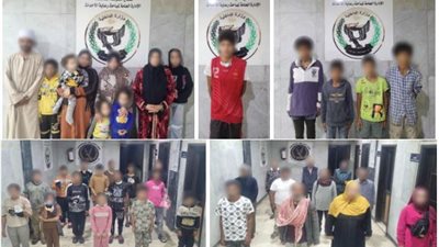 القبض على 16 شخصا بتهمة استغلال 24 صغيرا في أعمال التسول بالقاهرة والجيزة