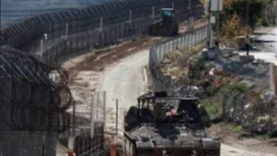 انفجار آلية إسرائيلية في رفح الفلسطينية 