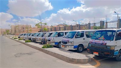 جهاز مدينة حدائق العاصمة يطلق منظومة النقل الداخلي والخارجي لحل مشكلة المواصلات