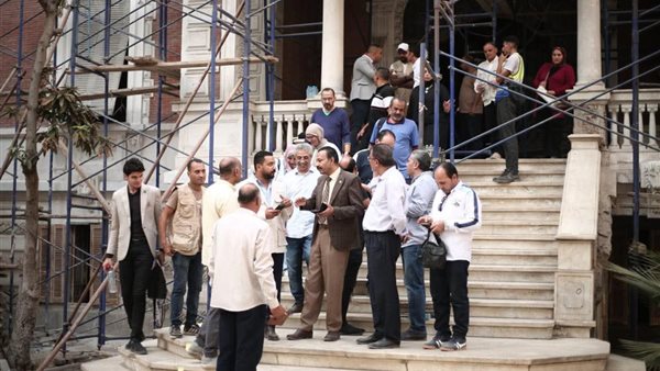 جانب من المعاينة