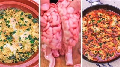 طريقة عمل المخ بالبيض.. وصفة إسكندرانية تقلل من طعم الدسم