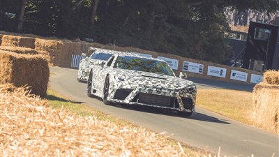 تويوتا ستكشف عن سيارة V8 خارقة تنافس DB12 في ديسمبر