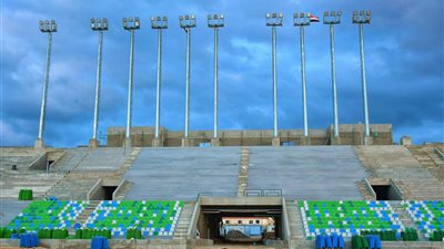 بورسعيد × 24 ساعة| تقدم الأعمال باستاد المصري الجديد.. وحملات لإزالة الإشغالات