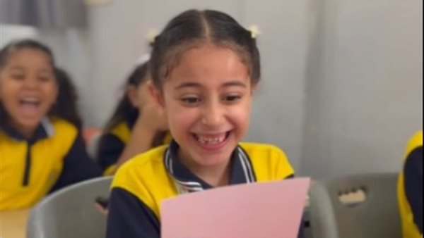 جانب من ردة فعل الطلاب