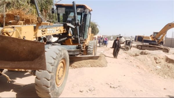 تمهيد الشوارع بأسيوط