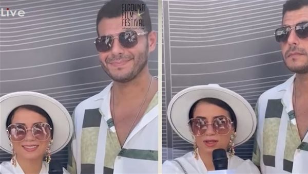 ابنة هبة قطب وزوجها