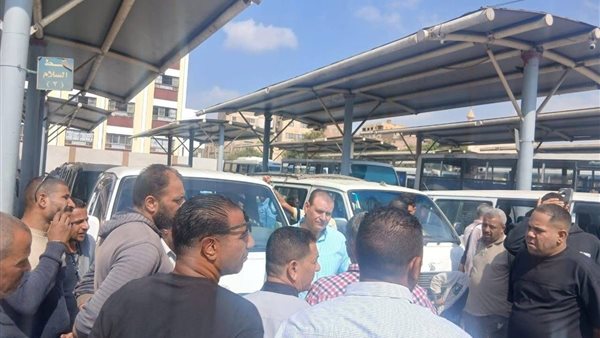 رئيس حي الهرم يتفقد