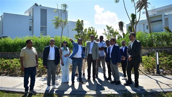 وفد سعودي يزور العلمين