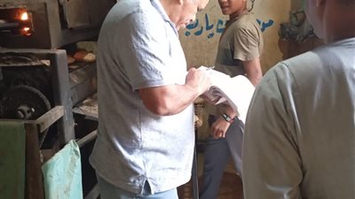 تحرير 12 مخالفة تموينية خلال حملة تفتيشية بمركز ناصر ببني سويف