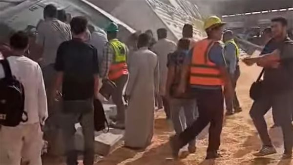 جانب من الحادث 