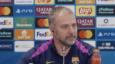 ماذا قال فليك قبل مباراة برشلونة وأولمبياكوس في دوري أبطال أوروبا؟