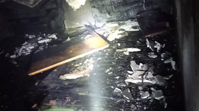 بسبب شاحن موبايل.. حريق يلتهم شقة في كفر الجنينة بالمحلة الكبرى