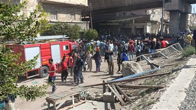 ارتفاع عدد ضحايا حادث انقلاب سيارة من أعلى كوبري بالبحيرة لـ 4 وفيات