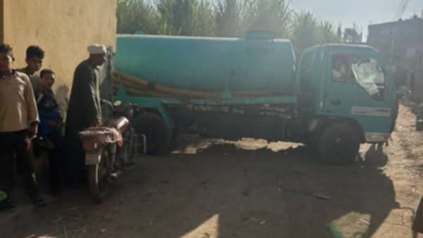 ضبط سيارة كسح تلقي