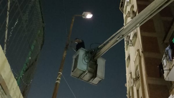 إنارة الشوارع 