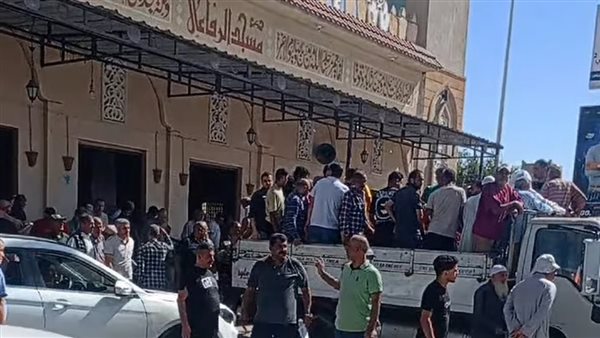 جنازة عامل الصرف