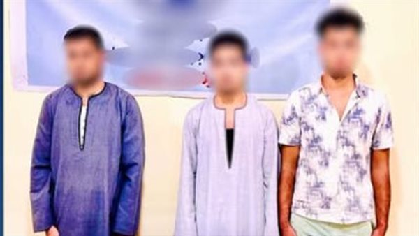 المتهمين والمضبوطات