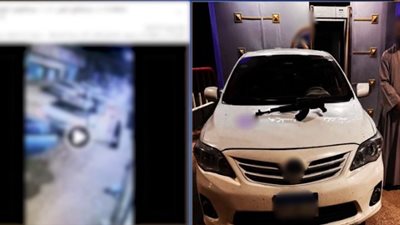 القبض على قائد سيارة أشهر سلاحا آليًّا من نافذة سيارته بسوهاج 