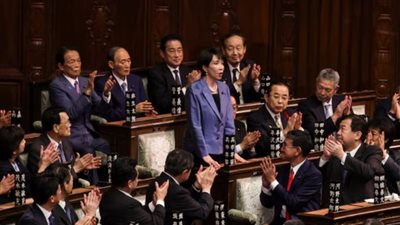 سابقة تاريخية.. ساناي تاكايشي أول سيدة تتولى رئاسة الوزراء في اليابان 