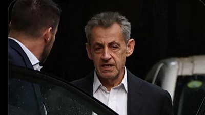 الرئيس الفرنسي الأسبق نيكولا ساركوزي يبدأ تنفيذ عقوبة السجن لمدة 5 سنوات