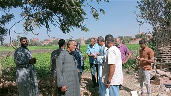 معاينة أراضي كفر