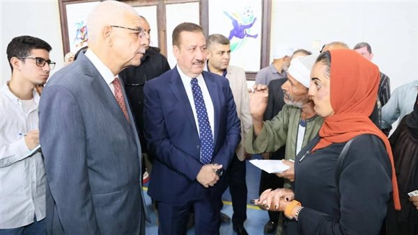 لقاء محافظ المنوفية