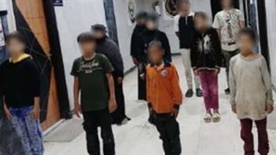 القبض على 9 سيدات بتهمة استغلال 16 صغيرًا في أعمال التسول بالقاهرة والجيزة