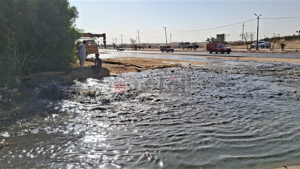 جانب من غرق المنطقة