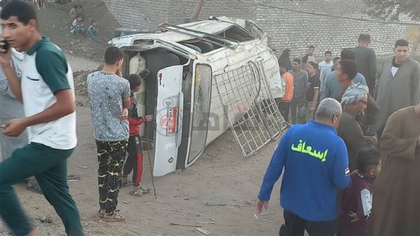 جانب من الحادث 