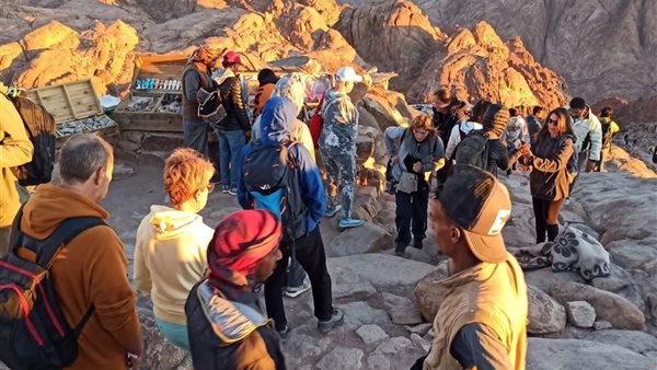 السياح في مدينة سانت