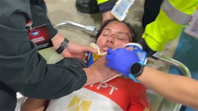 مدرب منتخب الدراجات يكشف تفاصيل حالة ابتسام زايد بعد إصابتها القوية ببطولة العالم