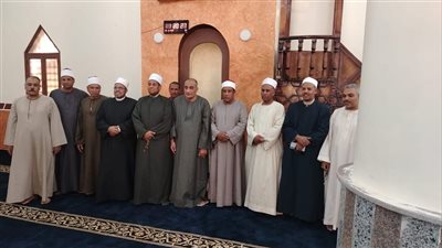 افتتاح مسجد أبو الحسن ذكير بعد تجديده بالقرنة في الأقصر