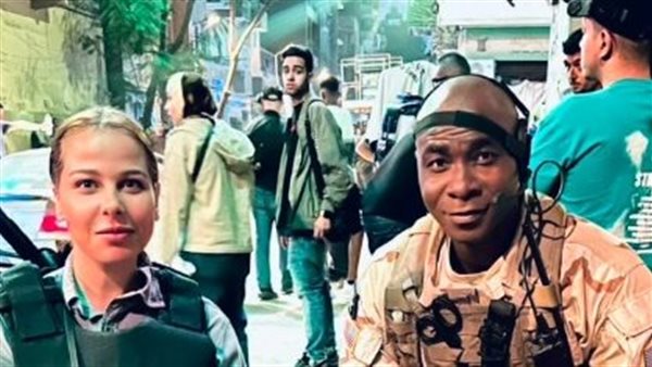 لقطات من تصوير فيلم