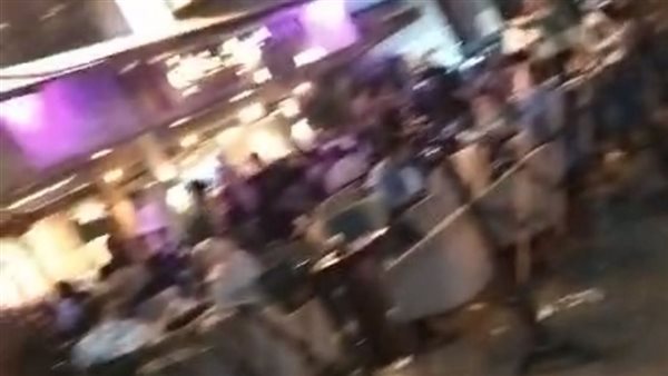 جانب من تعدي الكافيهات