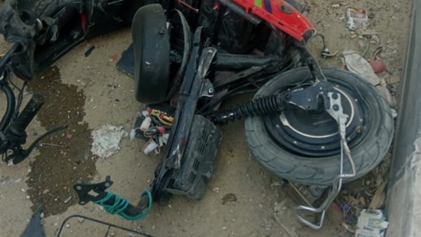 آثار الحادث 