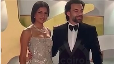 ظهور نادر لـ ريهام أيمن رفقة زوجها شريف رمزي: قصة حياتنا عبارة عن فيلم أكشن كوميدي