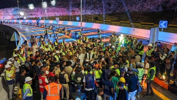 احتفال افتتاح الكوبريين