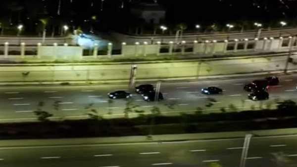 موكب الرئيس السيسي